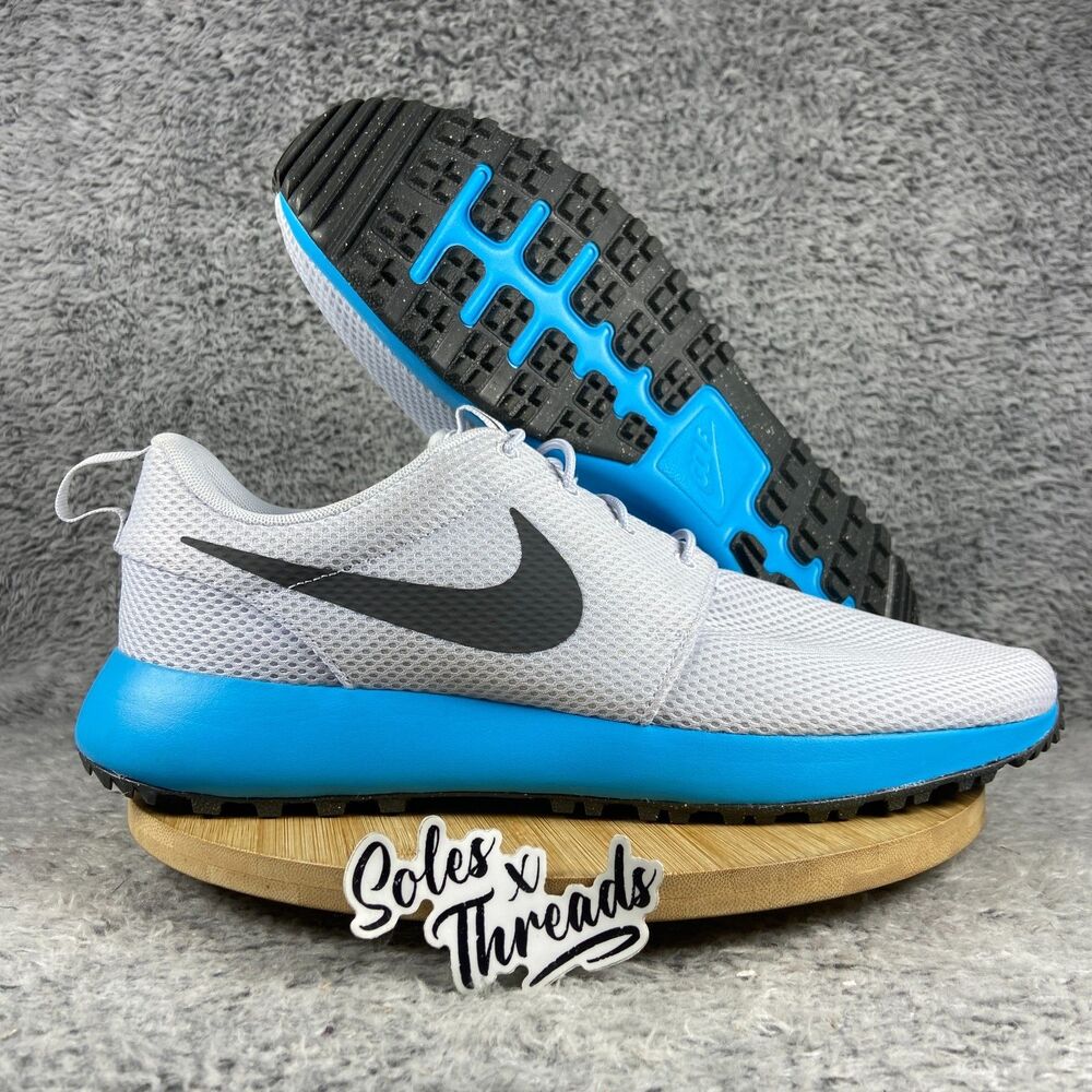 Nike Roshe Golf Next Nature Size 12 Men Grey Blue Lightning DV1202-004